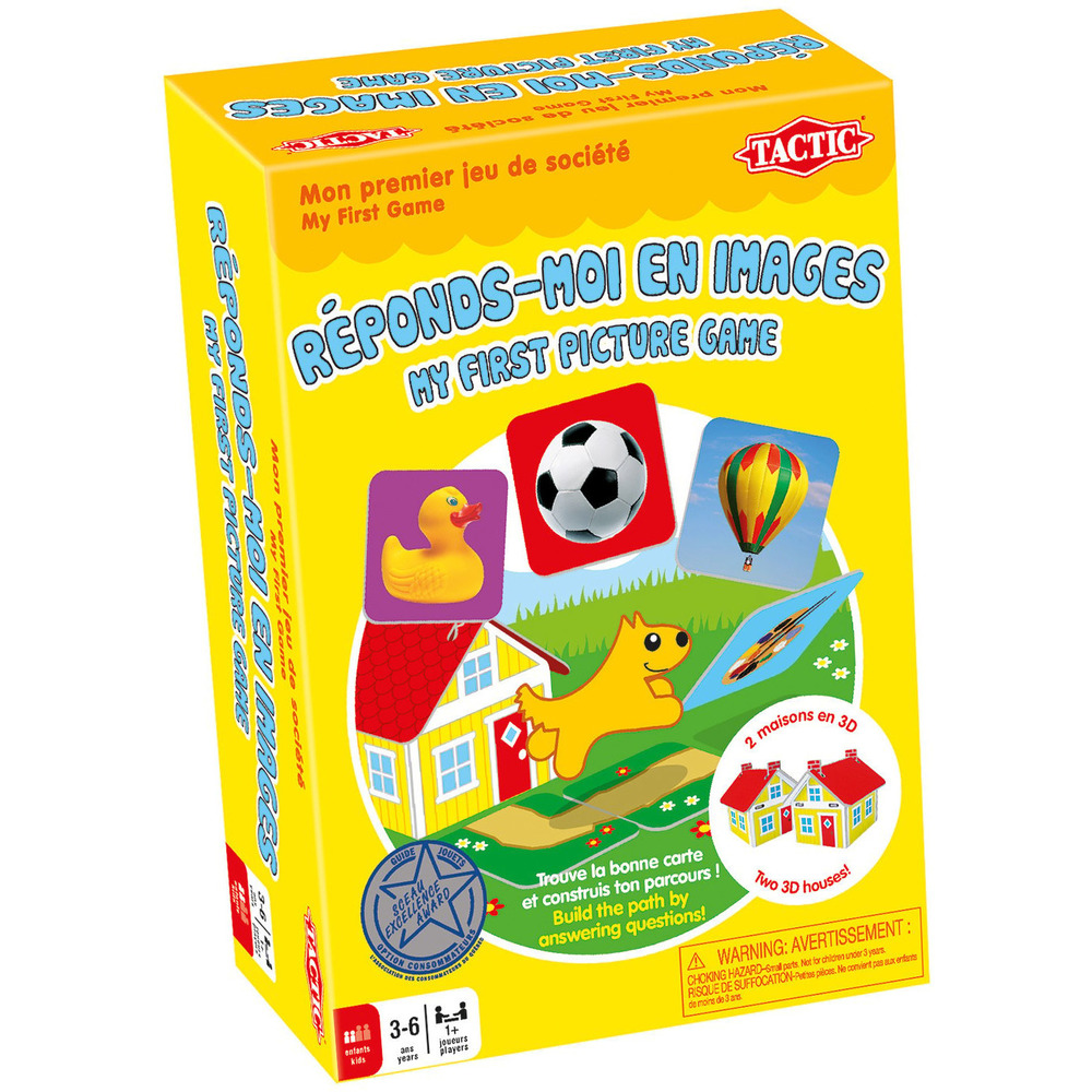 New in Box-My First Picture Game-Bilingual